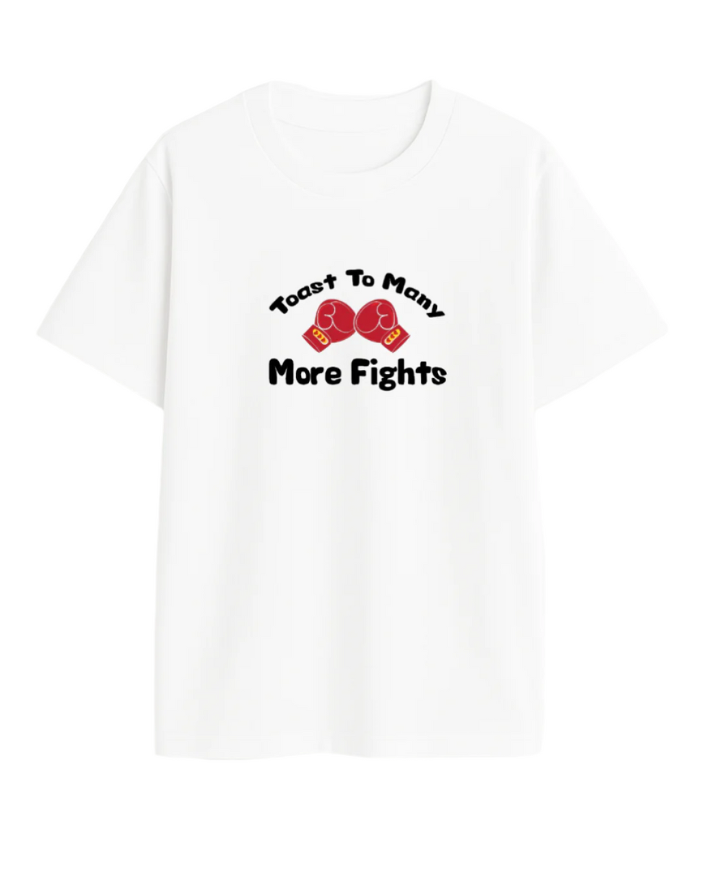 TOAST TO MANY MORE FIGHTS OVERSIZED T-SHIRT FOR MEN