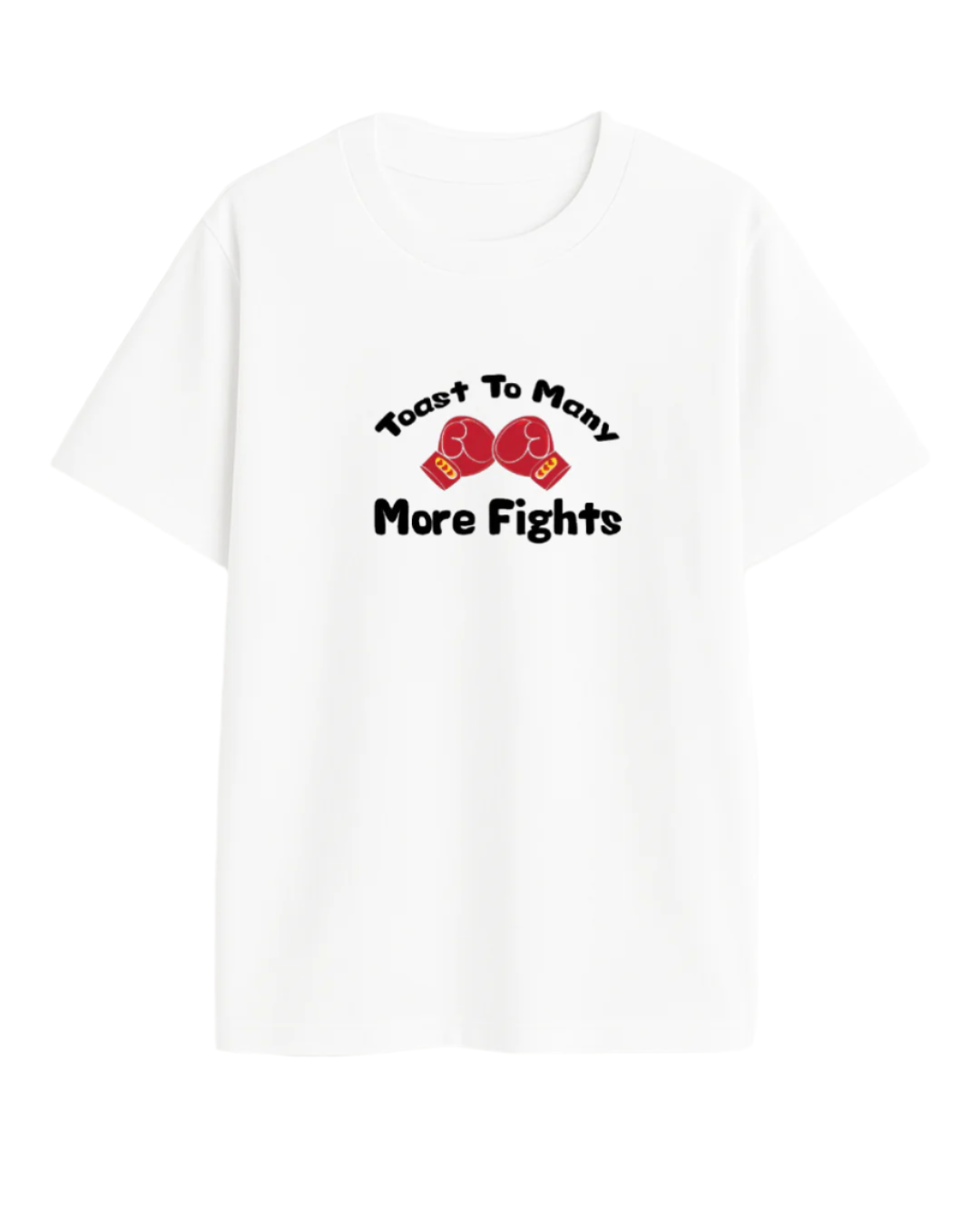 TOAST TO MANY MORE FIGHTS OVERSIZED T-SHIRT FOR MEN