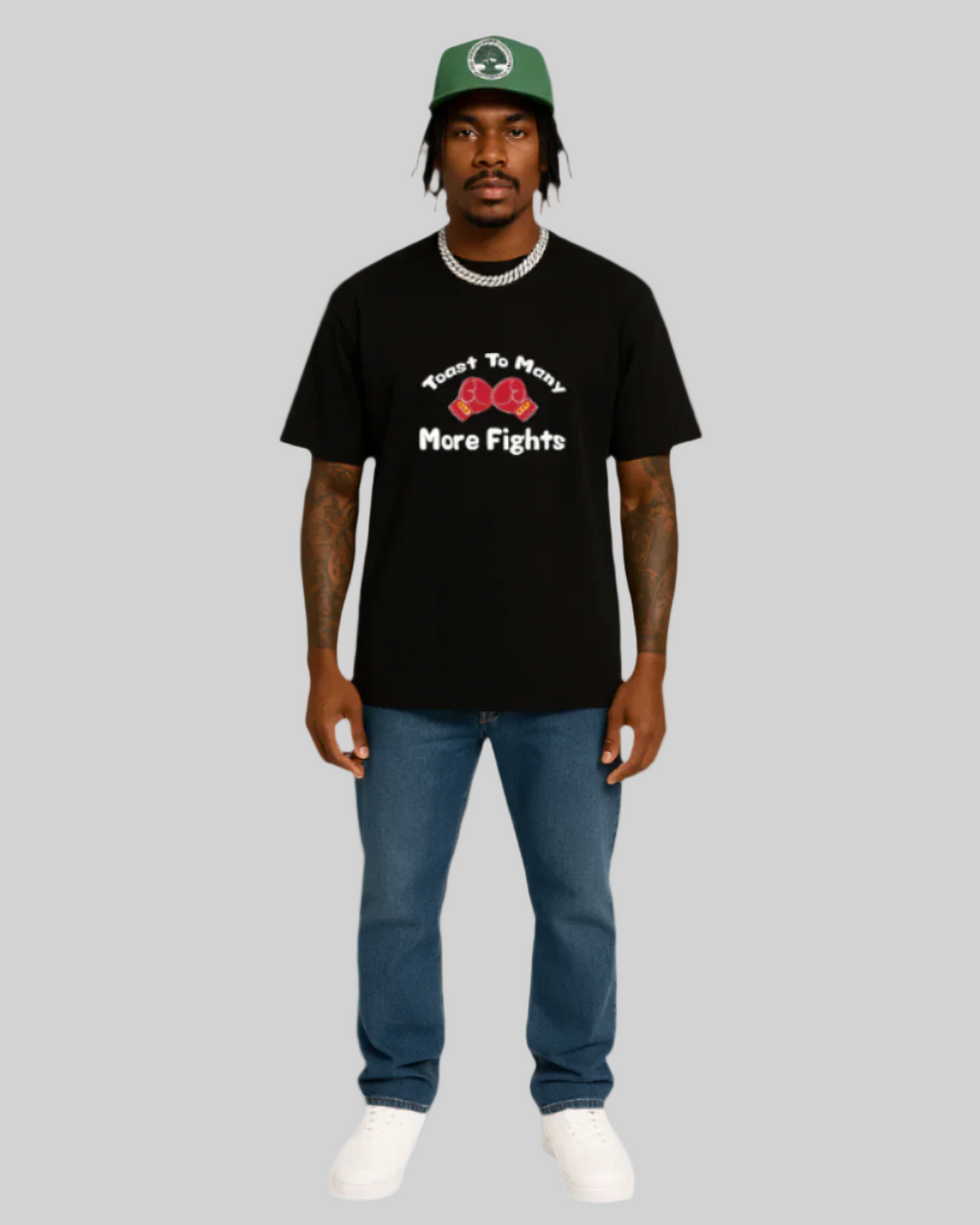 TOAST TO MANY MORE FIGHTS OVERSIZED T-SHIRT FOR MEN