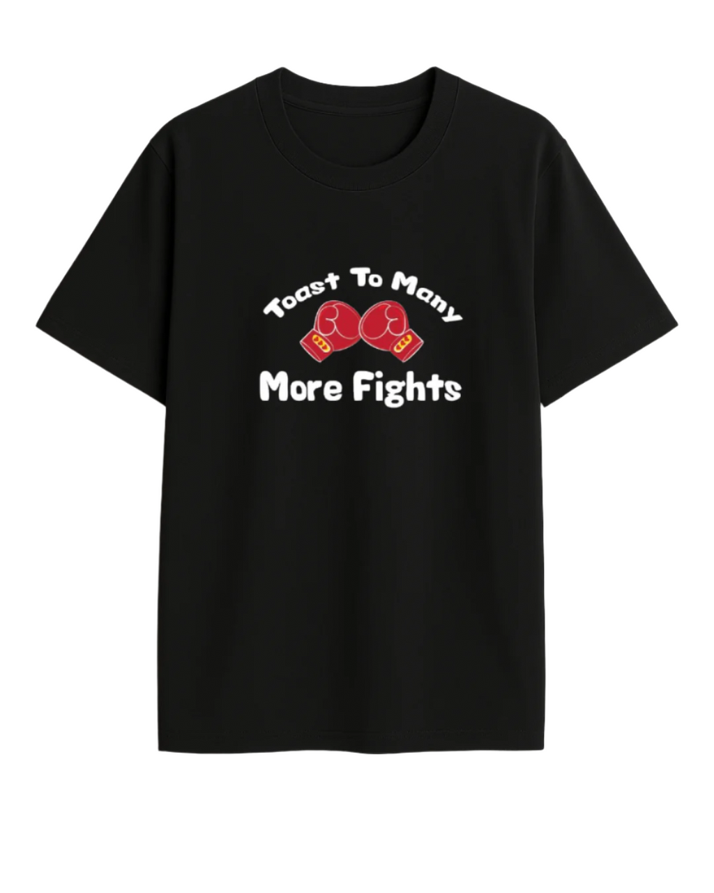 TOAST TO MANY MORE FIGHTS OVERSIZED T-SHIRT FOR MEN